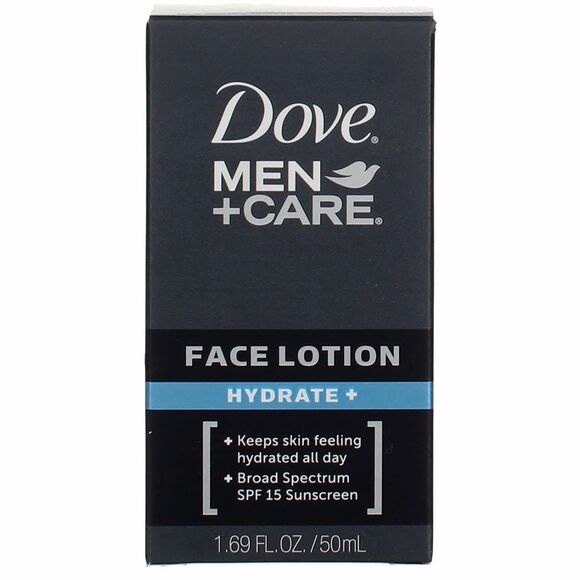 Dove Men+Care Face Lotion Hydrate plus 1.69 Oz 2 Pack - Picture 4 of 4